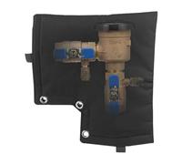 Couvercle de prévention de reflux d'hiver - enveloppe isolante imperméable pour devis de retour | Couverture de pompe à eau résistante au soleil et résistante aux intempéries pour pelouses, cortil