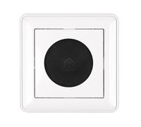 Couvercle de prise, 2 pièces, en noir, protection de prise contre la poussière, les éclaboussures, pour prise SchuKo type F, couvercle pour bloc multiprise, prise multiple, enrouleur de câble