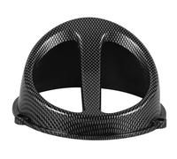 Couvercle de Prise D’air Moto, Capot Carbone Abs | Refroidissement Moteur, Installation Facile, Limite L’entrée des Débris, Noir, Usage en Moto