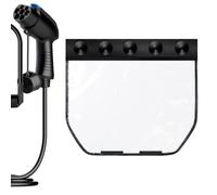 Couvercle de prise de chargeur EV, couverture de voiture à ventouse pour chargeur électrique | Couvercle de chargeur résistant aux UV, protection contre la pluie pour véhicule électrique