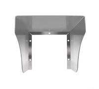 Couvercle de prise en acier inoxydable résistant aux intempéries pour sonnette et interrupteur extérieur (125 mm)