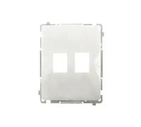 Couvercle de prise - KONTAKT-SIMON - WMUK-p10000-1013 - Blanc - Basic - Intérieur