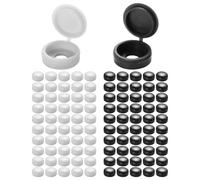 Couvercle De Protection À Vis De 100 Pièces, Couvercle Décoratif À Vis, Accessoires À Vis, Couvercle En Plastique À Vis.