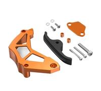 Couvercle de Protection Convient pour Norden 901 2022-2023 Convient pour 790 Duke 890 Adventure/R 2018-2023 Protection de chaîne de pignon Économiseur de carter moteur Couvercle De Chaîne(Orange)