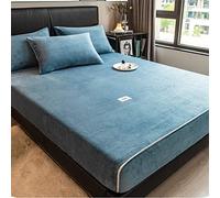 Couvercle de Protection de décoration de Matelas TFBHL, Linge de lit d'impression Antistatique à Double épaississement, Ourlet élastique pour s'adapter Parfaitement Autour de Votre Matelas,