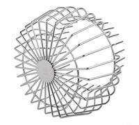 Couvercle de protection de gouttière en acier inoxydable 304 avec filet de drainage de toit, empêche l'accumulation de feuilles et de débris pour une performance fiable (200 mm)