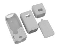 Couvercle de Protection de la Caméra, Taille Précise de la Poussière à la Poussière Devant la Lanière Percée -Hoch -Sport Camera Kaffer Silicone pour Le Sac 3 (Grey)