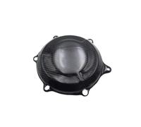 Couvercle de Protection de Moteur pour Moto Impression Fibre de Carbone boîtier d'embrayage Compatible avec Yamaha YZ450F 2023 2024(Clutch Cover)