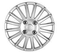 Couvercle de protection décoratif roue universelle 14 pouces(Silver)