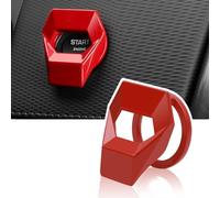 Couvercle De Protection DÉmarrage De Voiture, pour Cupra Ateca/Born/Formentor/Leon/TCR Voiture de Démarrage du Moteur D'arrêt Bouton Coque, Red