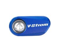 Couvercle De Protection du Capteur pour V-Strom 650 DL650 650XT 1000XT Protection du Capteur ABS De Roue Avant Et Arrière De Moto(Bleu,Arrière)