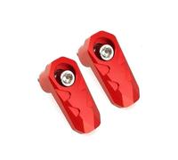 Couvercle De Protection du Capteur pour XADV 750 X-ADV 750 2017-2025 Cache De Protection pour Capteur ABS De Roue Avant(Rouge,2 Piece)