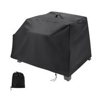 Couvercle de protection du four à pizza, couvercle de four à pizza étanche,Pizza étanche à pizza Couverture extérieure à poussière - Accessoires de camping à vent noir pour les voyages de camping-car