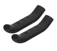 Couvercle de protection du levier de frein en gel de silice, couvercle de levier de poignée de frein, housse de protection de cyclisme, doux, confortable, antidérapant, conception (Noire)