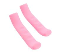Couvercle de Protection du levier de frein en Gel de silice, couvercle de levier de poignée de frein, housse de Protection pour le cyclisme (Rose)