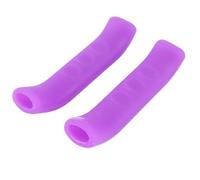 Couvercle de protection du levier de frein en gel de silice, couvercle du levier de poignée de frein, protection de cyclisme, antidérapant, poignée confortable pour vélos de (Violette)