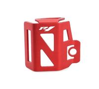 Couvercle De Protection du Réservoir De Liquide De Frein Arrière pour Yam&AHA YZF R1 R3 R6 R25 YZFR1 YZFR3 YZFR6 YZFR25(Red)