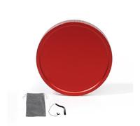 Couvercle de protection en aluminium pour objectif de 79 mm pour appareil photo anti-poussière