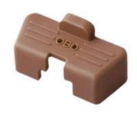 Couvercle de protection étanche en silicone pour connecteur de diagnostic | Bouchon anti-poussière pour connecteur OBD pour la protection quotidienne du stationnement en plein air des véhicules