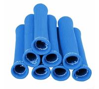 Couvercle de protection pour fil d'étincelle automobile - Hotte d'isolation thermique, matériau en fibre de verre avec résistance de 537,8 °C, compatible avec (bleu)