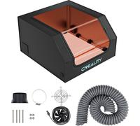 Couvercle de protection pour graveur laser,Ventilé, ignifuge, anti-poussière, réducteur de bruit pour Falcon2, CR-Laser Falcon - Facile à installer & protection des yeux