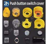 Couvercle de protection pour interrupteur à bouton-poussoir, anti-perte, arrêt d'urgence pour ascenseur, accessoire rond 16/22mm, anneau d'avertissement f3-03