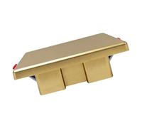Couvercle de protection pour interrupteurs muraux, Gold | Prise d ' interrupteurs muraux électriques, panneau de couverture vierge, épais, couvercle de trou de Type 86,