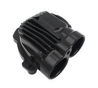 Couvercle de protection pour pompe à eau de moto CNC, adapté pour Yamaha Tenere 700 XTZ700 MT07 FZ07 XSR700(Glossy Black)