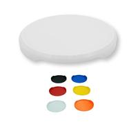 Couvercle de Protection pour Sagrotan/Dettol Distributeur de Savon No Touch - Bouchon de Fermeture Cache Clapet Rénovation Remplacement Entretien Recharge Sélection de Couleurs (Blanc)