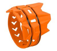 Couvercle de protection pour tuyau d'échappement - Bande en caoutchouc flexible compacte, bande décorative pour embout de silencieux, boucle tampon thermique tactile, accessoire d'amélioration de la