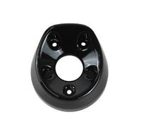 Couvercle de protection thermique pour silencieux d'échappement de moto, compatible avec YAMAHA TMAX 530/560 2017-2025, Bouclier Thermique(Bright Black 4)