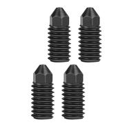 Couvercle de protection trempé de 0,8 mm - Immunisé à la chaleur jour et nuit - Plan de changement rapide - Courant continu - 3ème prise en acier trempé Hotend