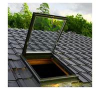Couvercle de puits de lumière, Couvercle de fenêtre de Toit avec Plaque de Verre Transparente, puits de lumière pour Toit Plat incliné, pour Maison, hôtel, Villa, Chambre Noire, Couvercle de