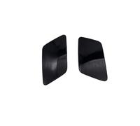 Couvercle de pulvérisation de buse de lavage de phare de pare-chocs avant, capuchon Compatible avec 5N0955109A 5N0955110A(Emitting Color: A Pair)