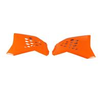 Couvercle de radiateur UFO PLAST en 2 pièces orange OEM
