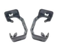 Couvercle de Rail coulissant de siège avant noir satiné, Clip coulissant Compatible avec Polo Q3 Q5, accessoires de voiture Skoda Yeti (Color : 2pcs)