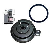 Couvercle de rechange et joint d'étanchéité pour machine à crème glacée Ninja Creami NC300, couvercle de bol et kit de joint pour NC299AMZ NC301 NC300, pièces de machine à dessert congelée
