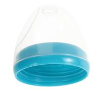 Couvercle de Rechange pour Biberon à Large Col, Dôme Bleu Pp | Joint à Vis et Bague Lisse, Format Compact pour Rangement, Lot pour Familles et Poussettes