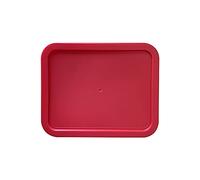 Couvercle de rechange pour bol et bol en plastique Pyrex 7212-PC Rouge