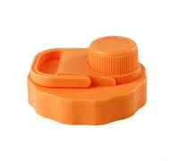 Couvercle de rechange pour bouteille d'eau de sport à large goulot avec joint en silicone anti-fuite et couvercle anti-poussière, conçu pour les bouteilles isothermes de 340,2 g à 3,6 l, poignée