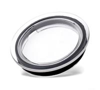 Couvercle de rechange pour mousseur à lait en plastique compatible avec pièce 93271 et modèles 3593, 3594, couvercle transparent durable résistant à la chaleur avec joint en silicone étanche (A)