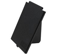 Couvercle de rechange pour prise extérieure CEE encastrée pour caravane, camping-car, roulotte - Noir - Rectangulaire