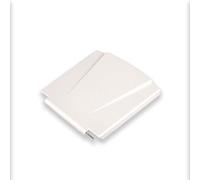 Couvercle de Rechange pour Prise extérieure pour Camping-Car, Caravane, Bateau, Fourgon - Blanc New Model Line, en Plastique ABS, 130 x 120 mm, résistant aux UV