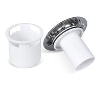 couvercle de rechange pour siphon de douche 115 mm, couvercle chromé, débit rapide, vidange bac douche