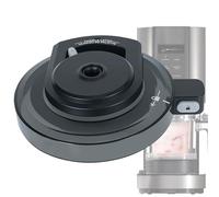 Couvercle de rechange pour sorbetière Ninja Creami NC300EU - Compatible avec les séries Ninja NC301/NC300, accessoires Ninja Creami - Couvercle de bol extérieur de rechange pour sorbetière (No Paddle)