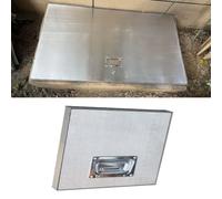 Couvercle de Regard avec Cadre Couvercle Et Cadre De Regard De 55, 60, 80 Ou 85 Cm, Couvercle D'inspection Invisible Personnalisable, Porte D'accès Encastrée Pour Vide Sanitaire(40x25cm/15.7x9.8in)