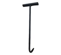 Couvercle de Regard Crochet Crochet de Plaque D'égout en Inox - Capacité de Charge 100 Kg, Grilles Extracteur de Trou D'homme Crochet de Trou de Main Lève-porte, Crochet de Levage Portable Robuste ( S