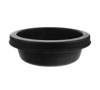Couvercle de Regard de Jardin Rond en Plastique Noir, Plantation Gazon | Remplacement Facile des Plantes, Installation Simple, Usage Extérieur pour Zones Vertes, Design Esthétique