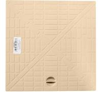Jardibric - Couvercle Regard 30x30 cm - Dimension 28,2 x 28,2 cm - Polypropylène Renforcé Extérieur