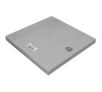 Jardibric - Couvercle de Regard en Polypropylène Renforcé pour Collecteur d'Eaux Pluviales - Dimensions 28 x 28 cm, Compatible avec Regards de 30 x 30 cm - Protection Durable et Fiable